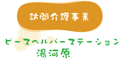 訪問介護事業 ピースヘルパーステーション 湯河原